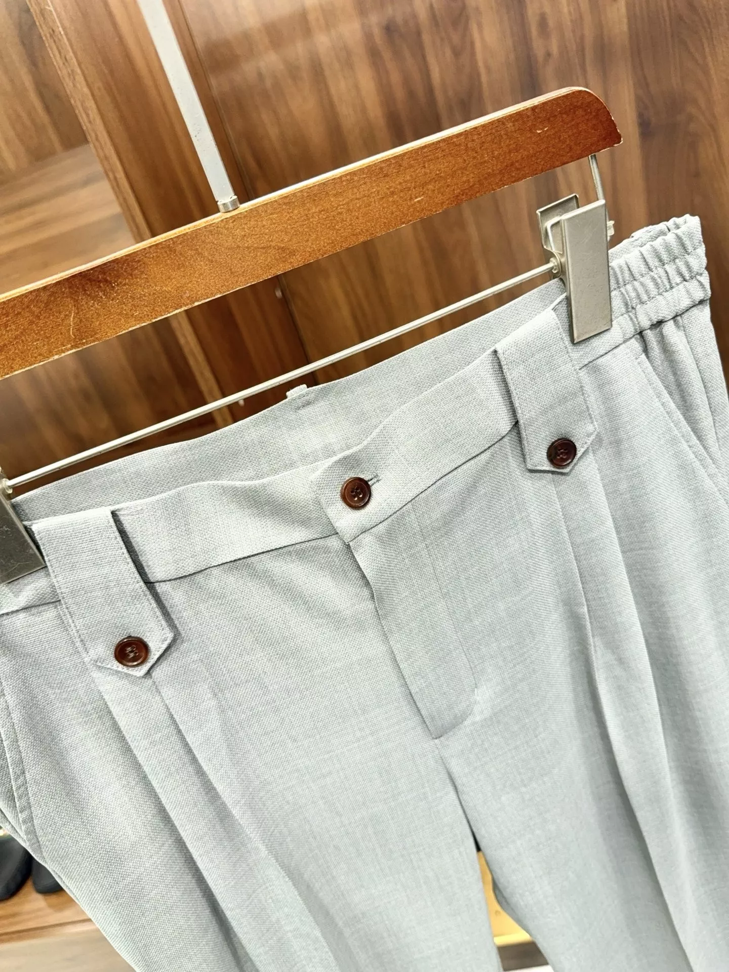 로로피아나 남성 아세테이트 실크 혼방 휴식 팬츠 상세 이미지 15