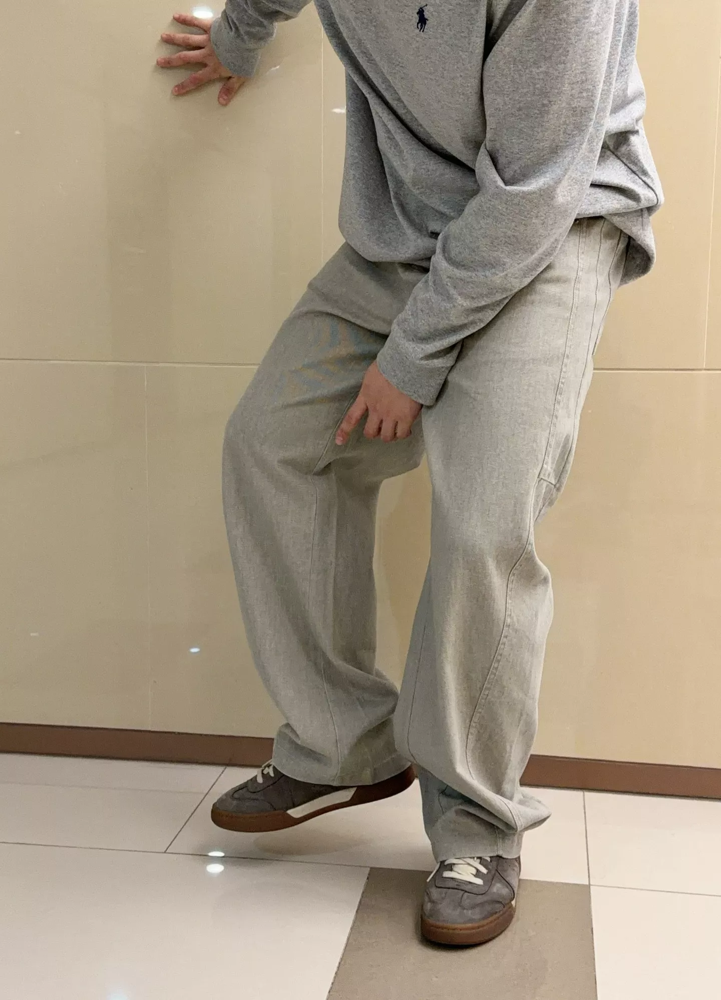 메종마르지엘라 밀크워싱 와이드 데님 팬츠 상세 이미지 17