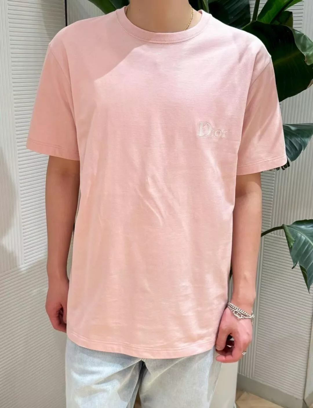 디올 루즈핏 반소매 티셔츠 상세 이미지 41