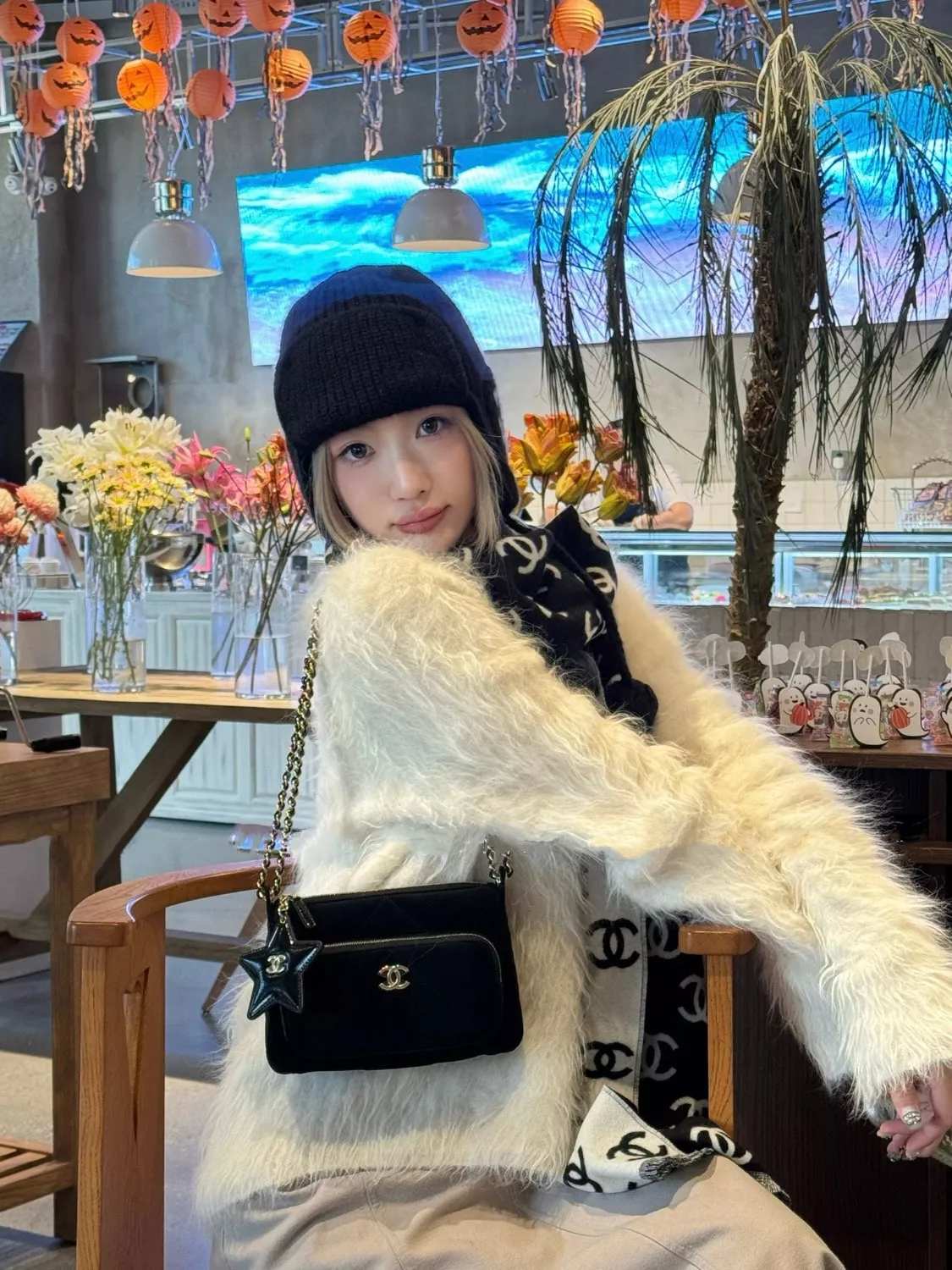 샤넬 별 참 장식 퀼팅 체인백 상세 이미지 15