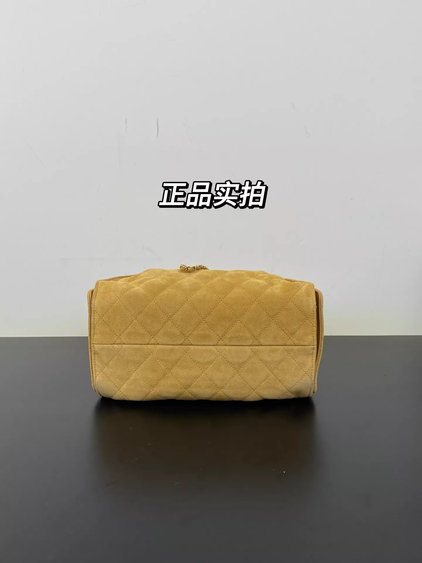 샤넬 스웨이드 체인 퀼팅 미니 백 상세 이미지 13