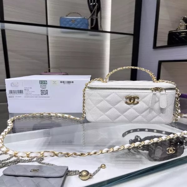 샤넬 퀼팅 체인 핸들 박스백