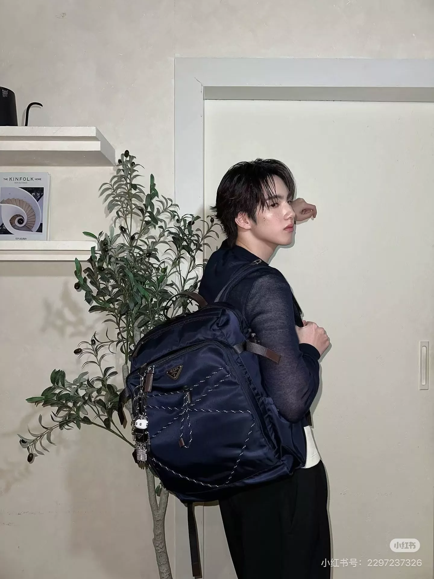 프라다 리나일론 멀티포켓 백팩 상세 이미지 12