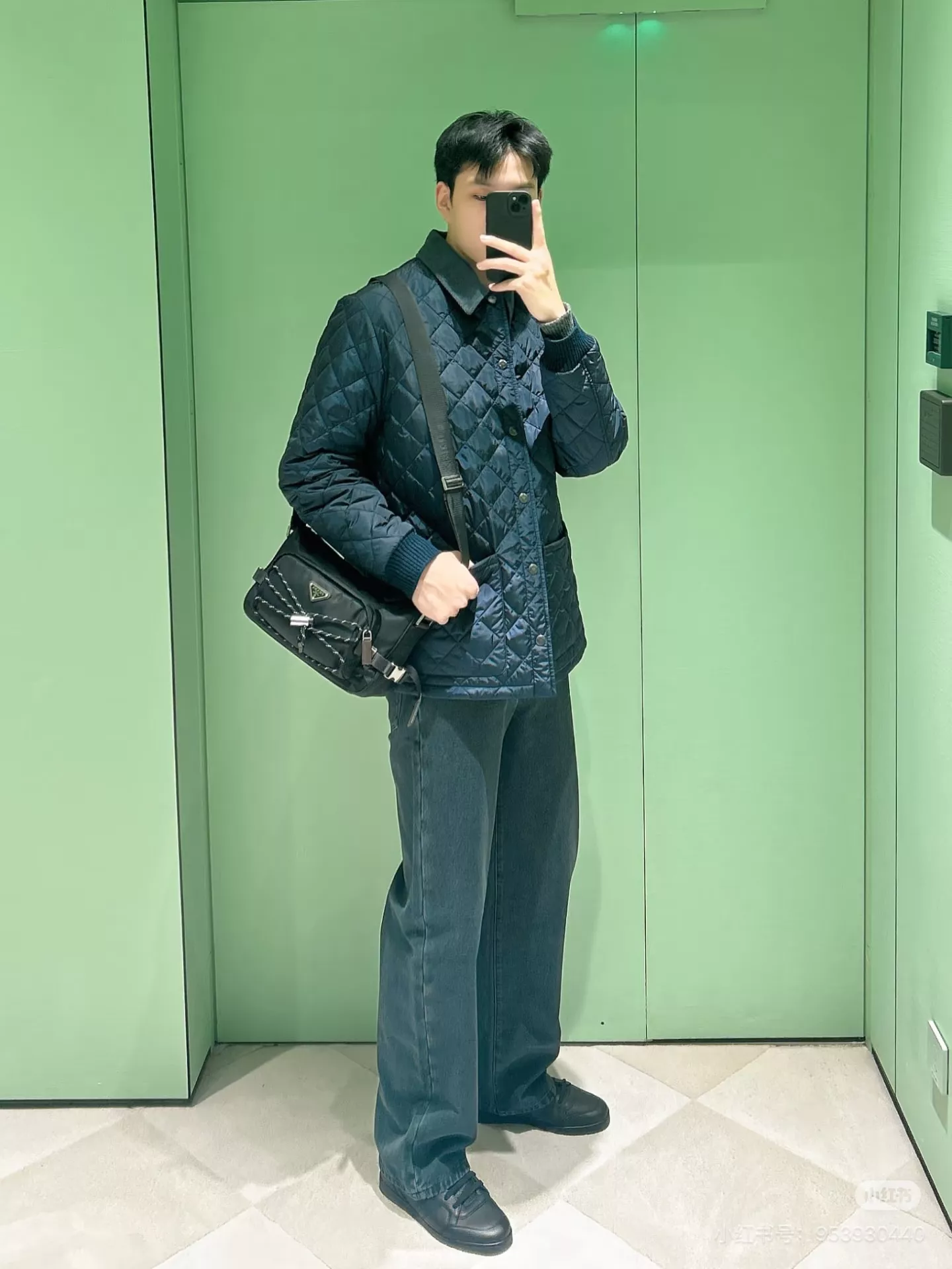 프라다 리나일론 테크 숄더백 상세 이미지 16