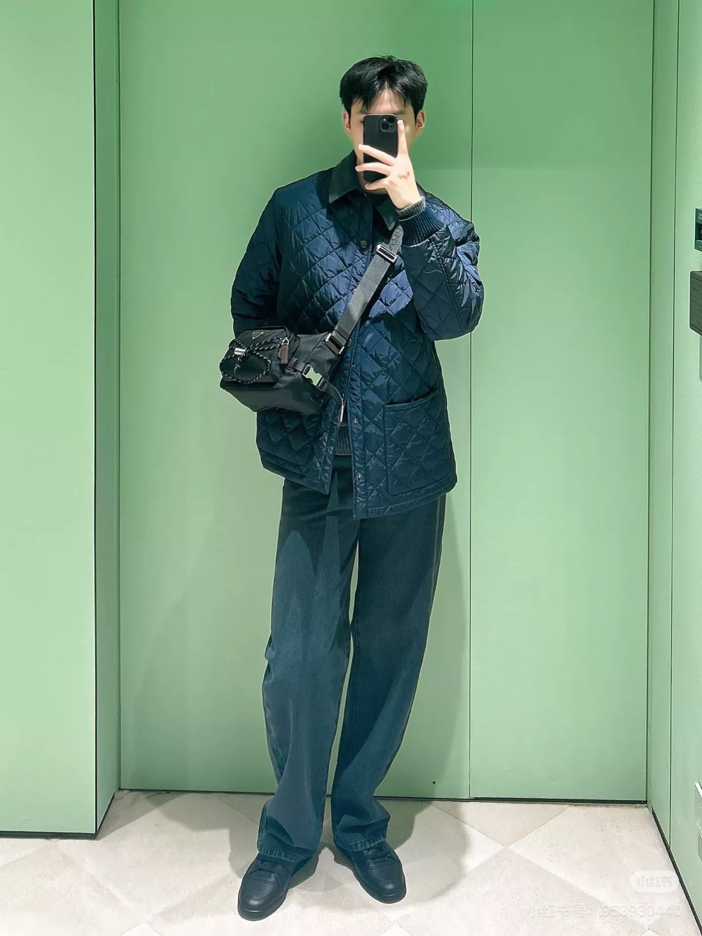 프라다 리나일론 테크 숄더백 상세 이미지 18