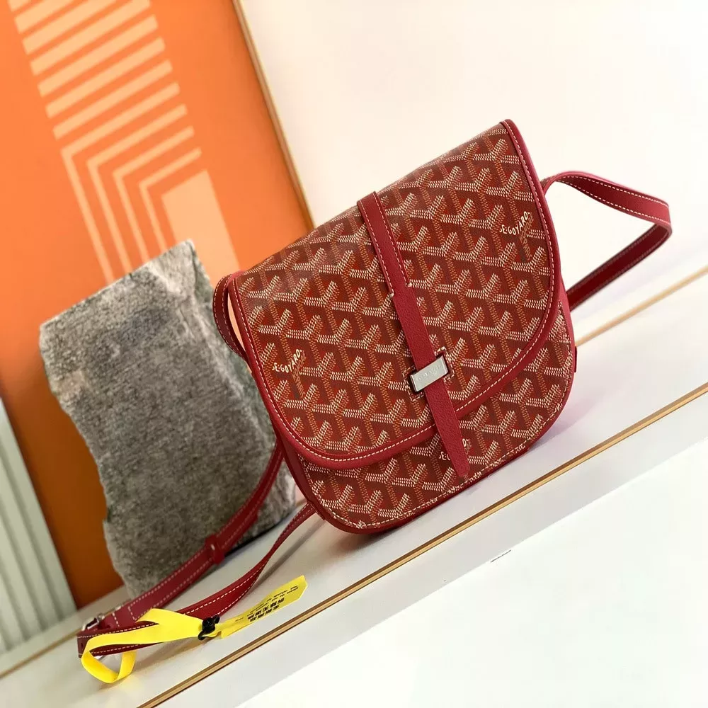 고야드 벨베데르 플랩 스트랩 백