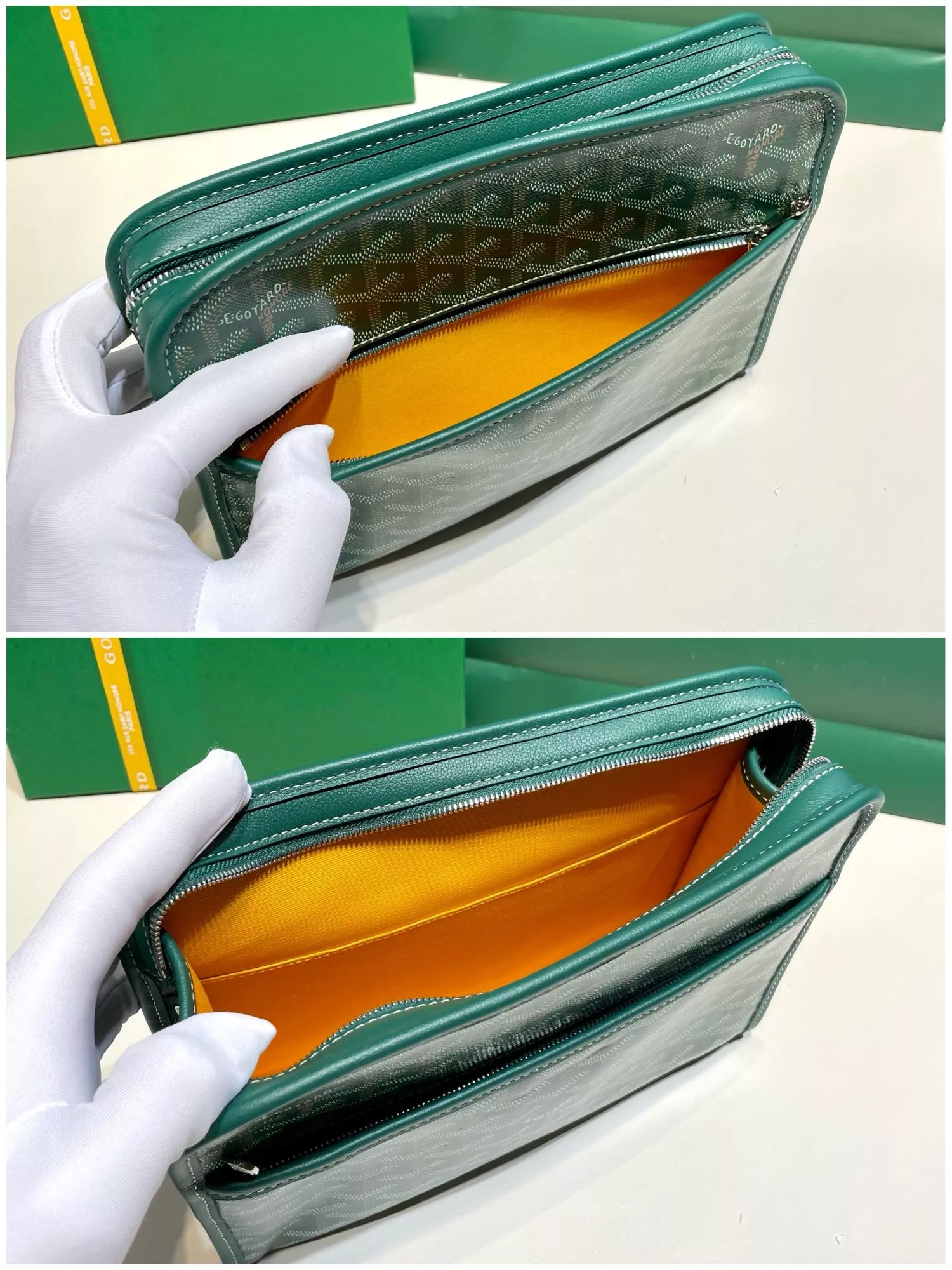 고야드 쥬방스 MM 핸드 파우치 상세 이미지 7