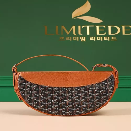 고야드 반달 쉐입 숄더 겸 크로스백