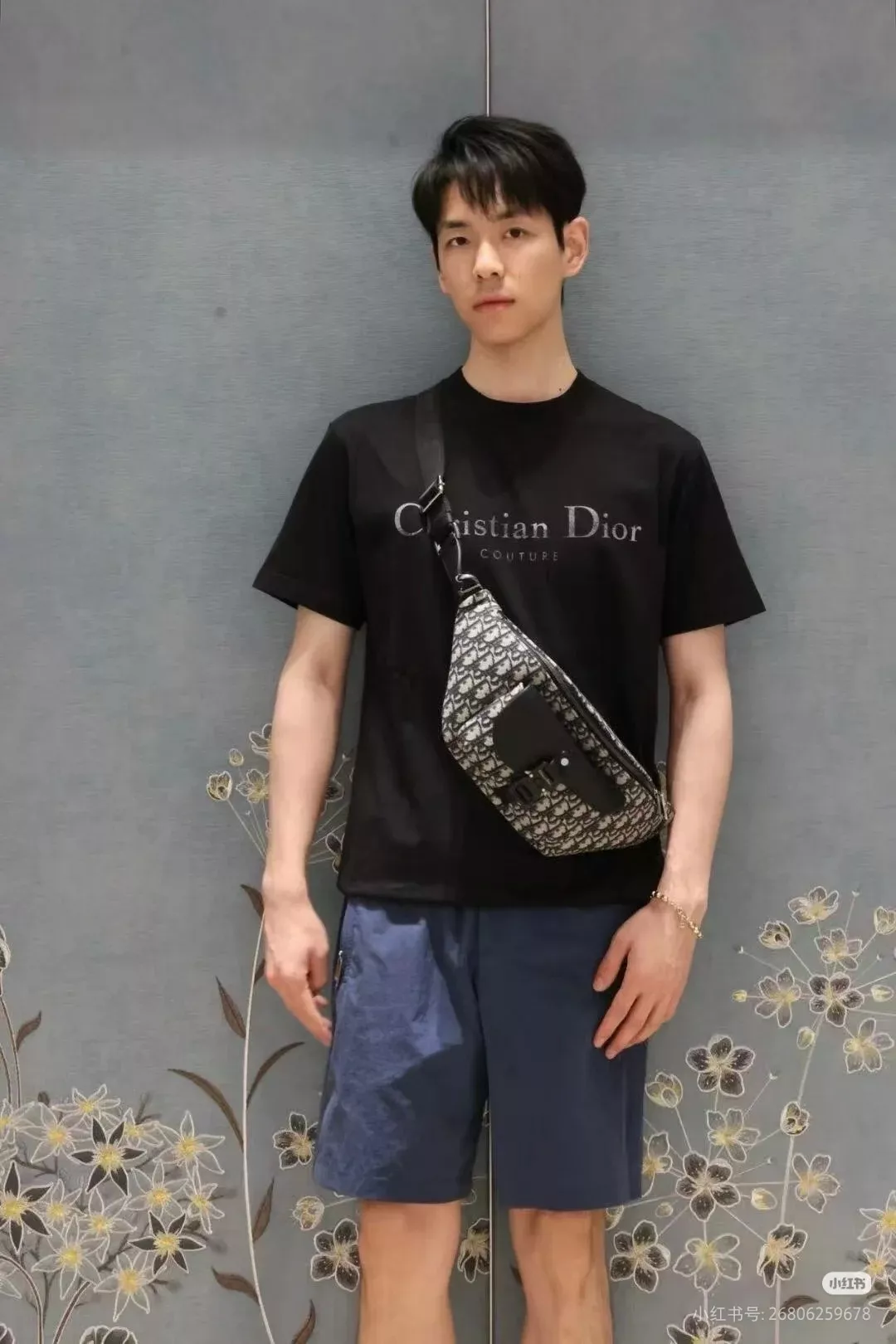 디올 오블리크 새들 벨트백 상세 이미지 12