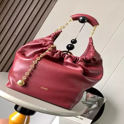 로에베 스퀴즈 나파 레더 미디엄 핸드백