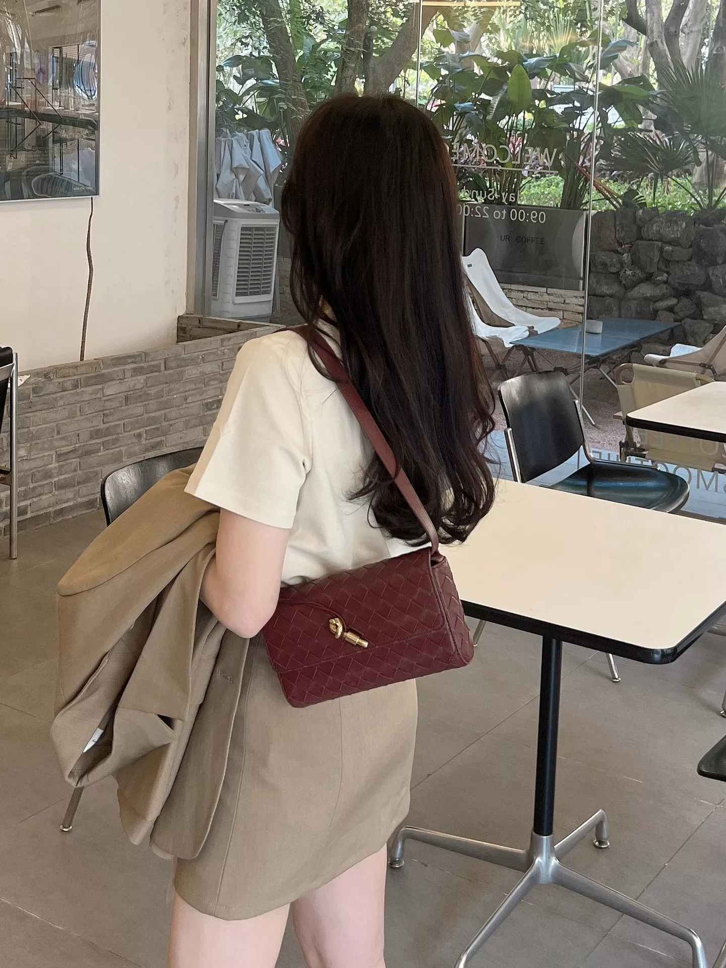 보테가베네타 미니 안디아모 인트레치아토 백 상세 이미지 16