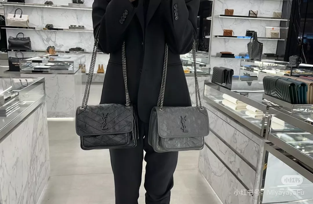 입생로랑 빈티지 가죽 플랩 체인백 상세 이미지 21
