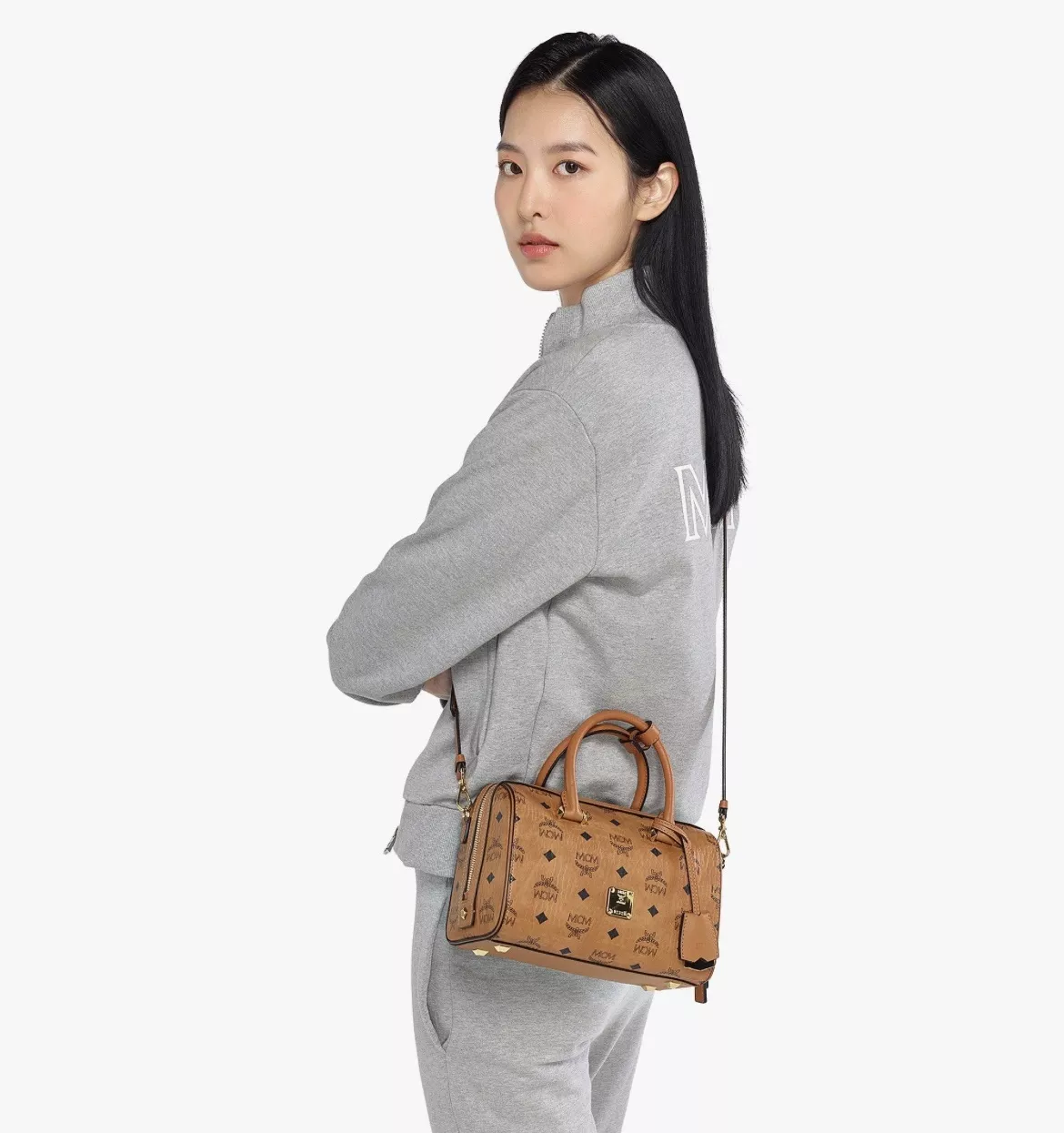 엠씨엠 아렌 비세토스 스몰 보스턴백 상세 이미지 66