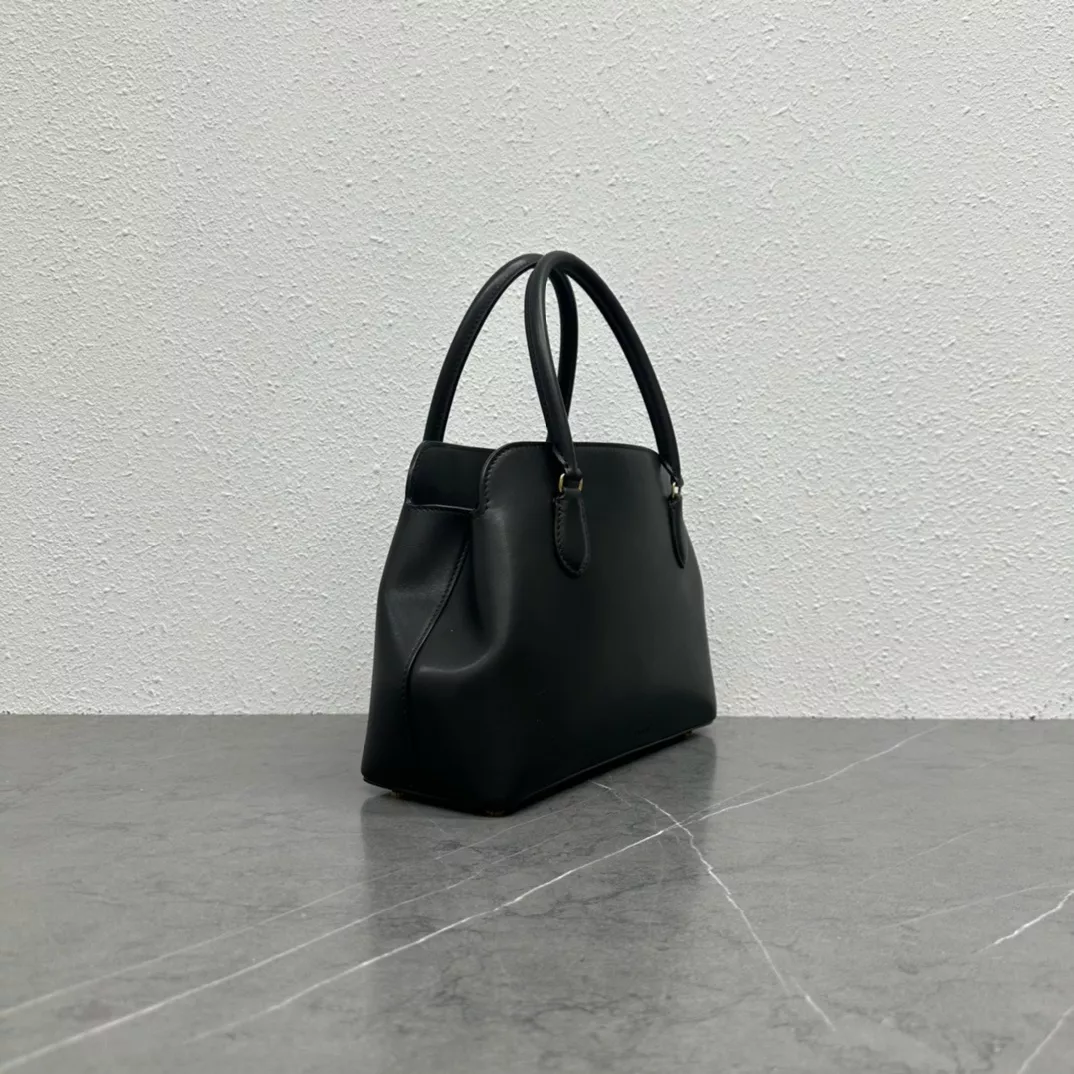 더로우 빈티지 무드 소가죽 핸드백 상세 이미지 2