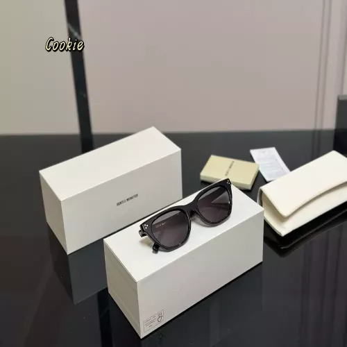 젠틀몬스터 로고 포인트 캣아이 선글라스
