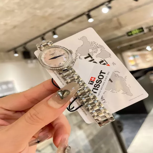 티쏘 카리 작은 다이얼 메탈 워치