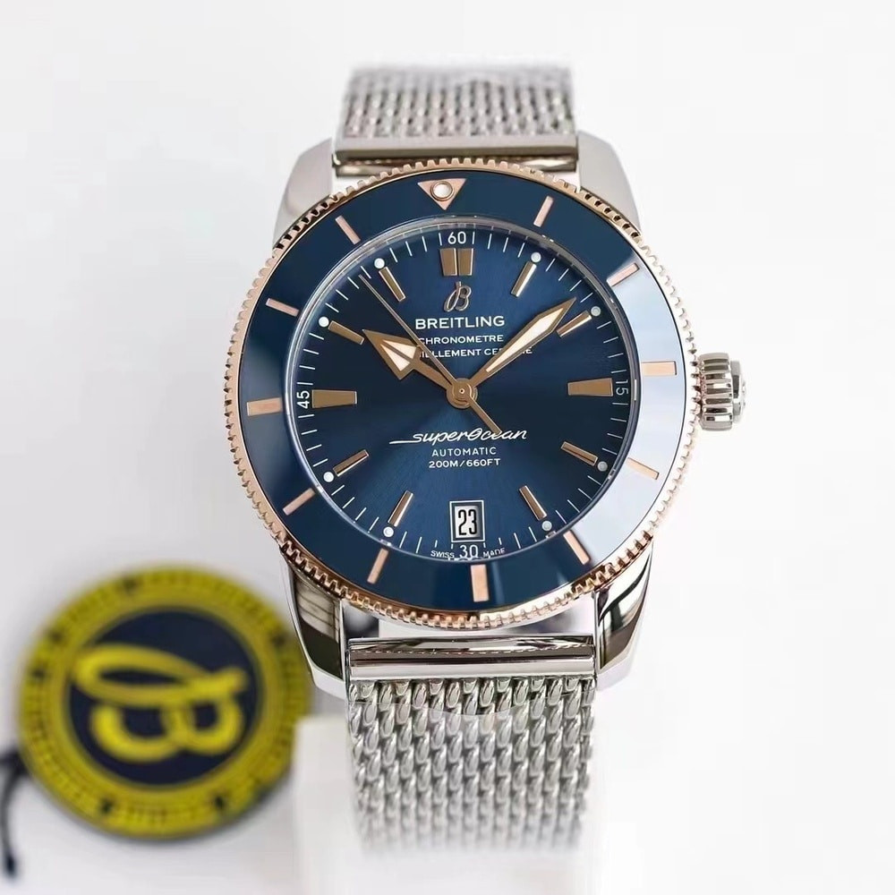 브라이틀링 슈퍼오션 헤리티지 2 42mm 메탈 워치