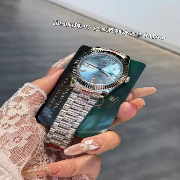 롤렉스 로그 시리즈 메탈 워치