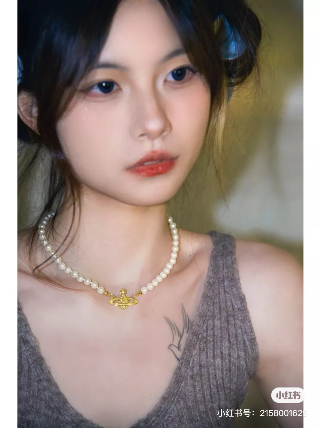 비비안웨스트우드 진주 로고 목걸이 상세 이미지 10
