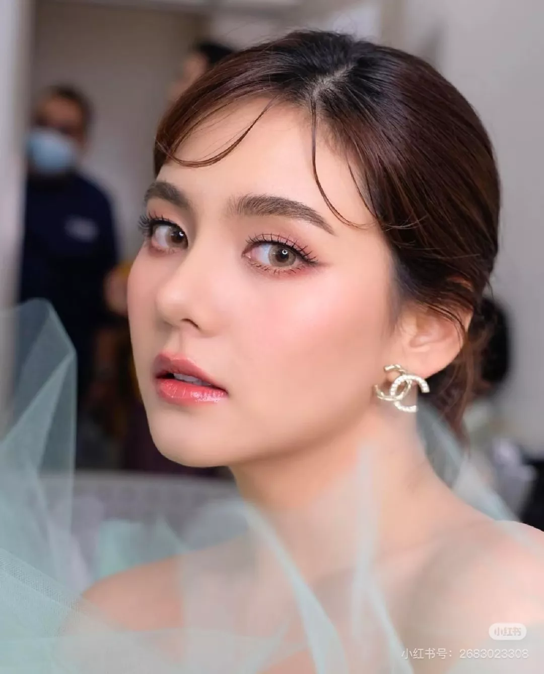 샤넬 로고 이어 스터드 상세 이미지 13