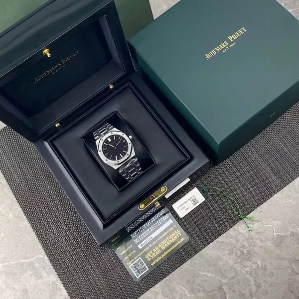 오데마피게 로열오크 메탈 워치