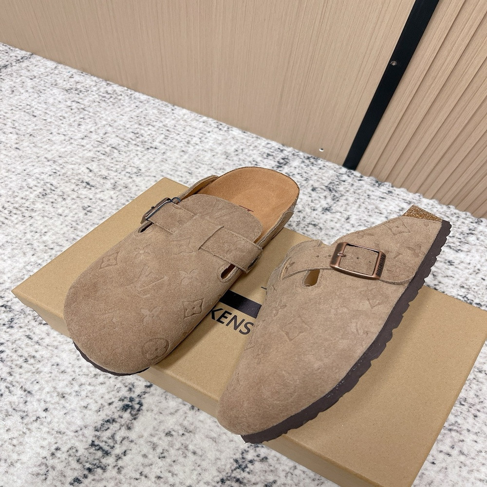 루이비통 버켄스타일 보스턴 소프트 풋베드 슬리퍼