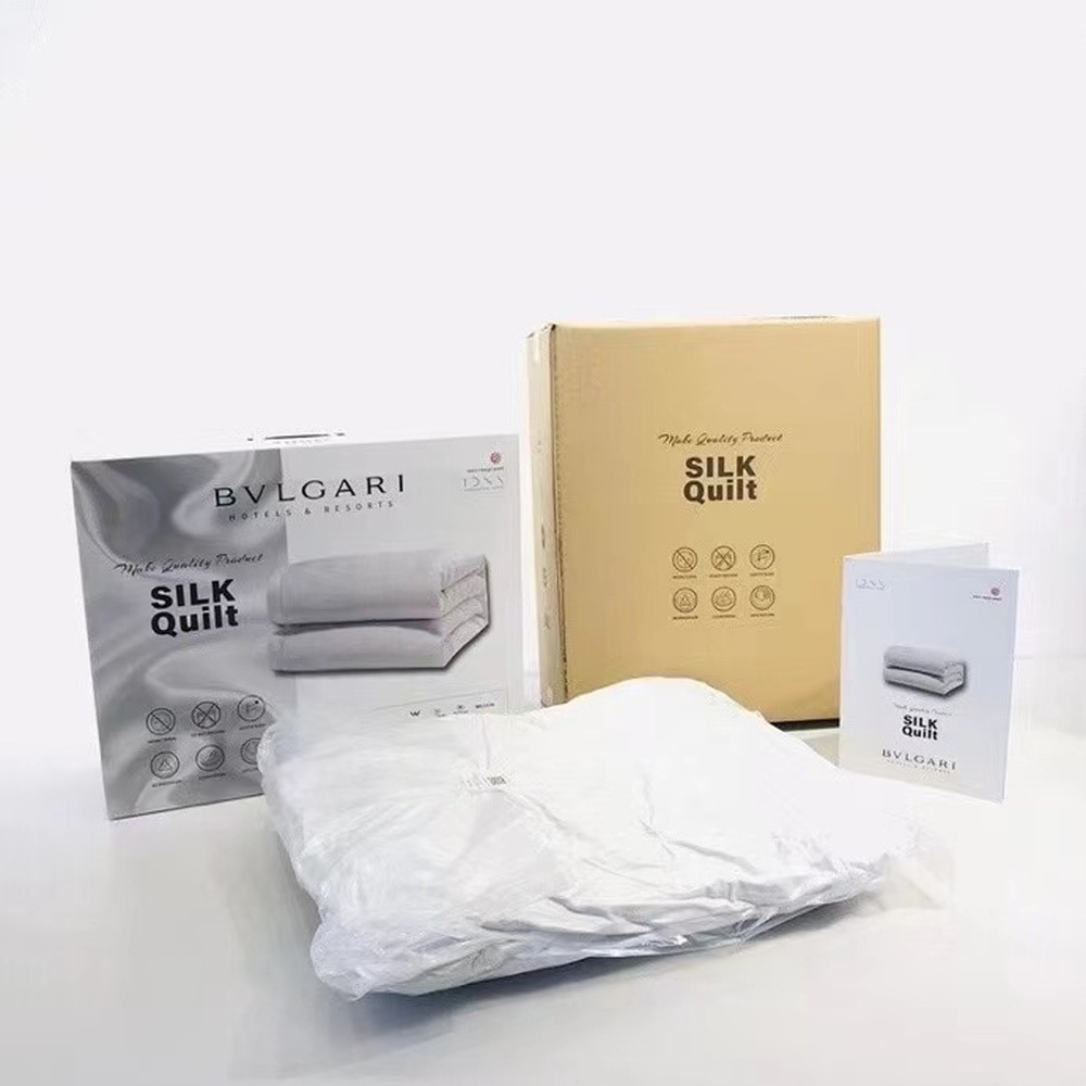 불가리 실크 퀼트 이불
