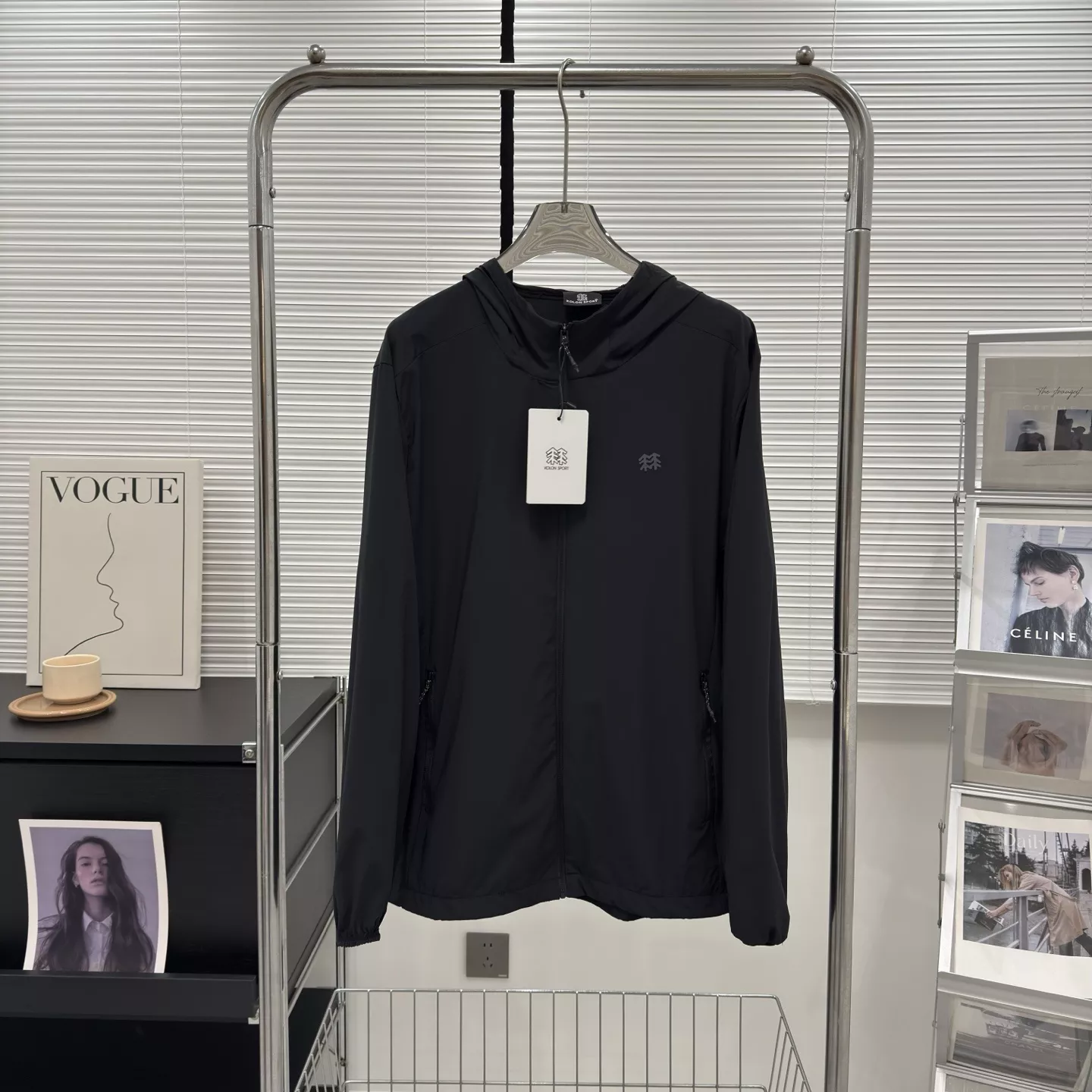 코오롱스포츠 경량 후드 자외선 차단 재킷 상세 이미지 3