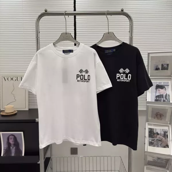 랄프로렌 남성 루즈핏 프린트 반팔 티셔츠