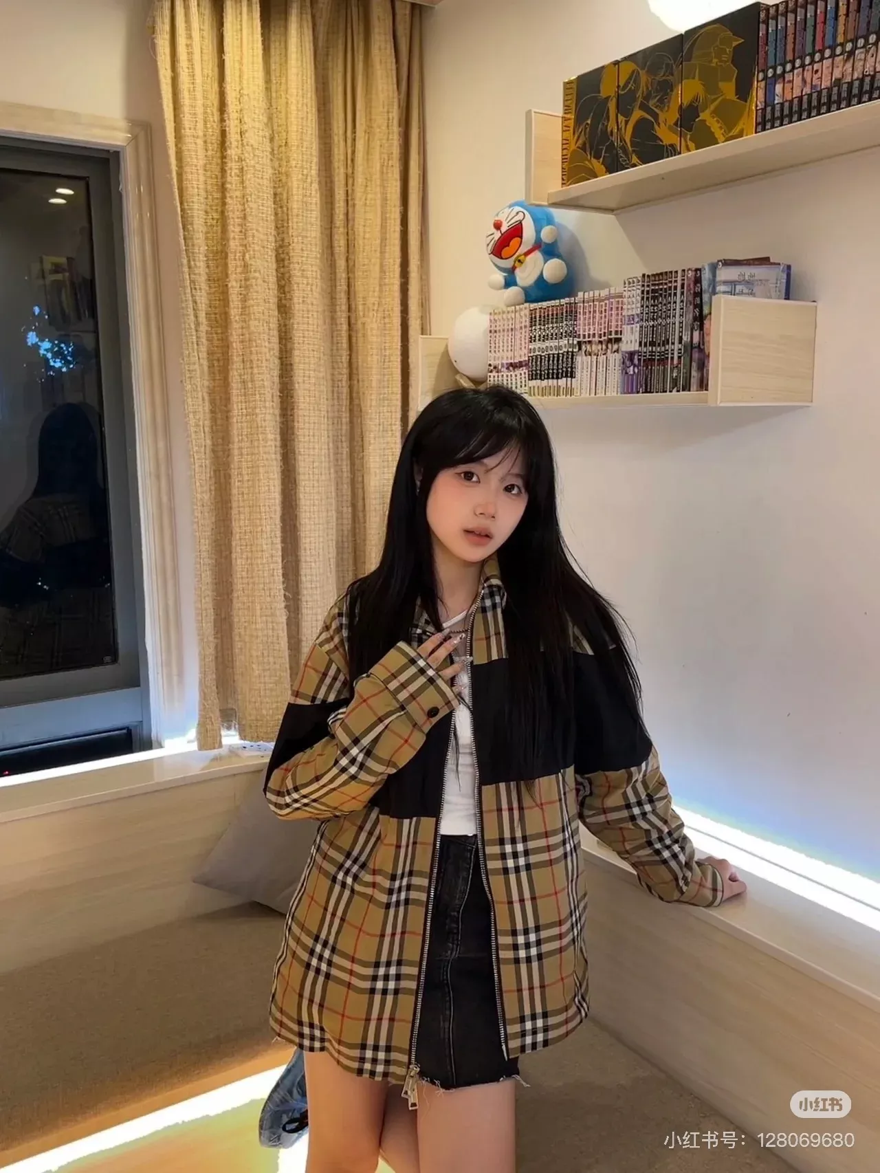 버버리 클래식 체크 배색 캐주얼 셔츠 상세 이미지 14