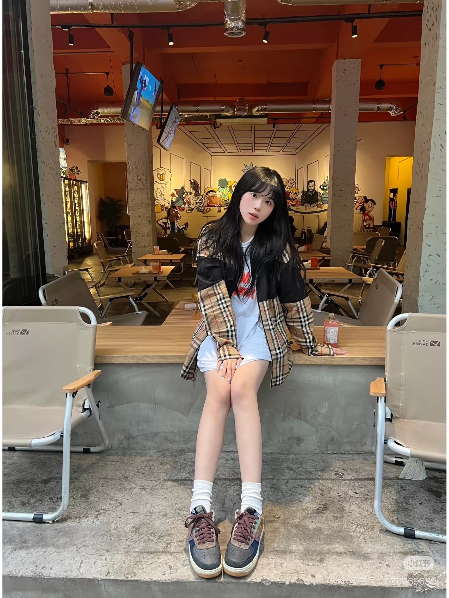 버버리 클래식 체크 배색 캐주얼 셔츠 상세 이미지 15