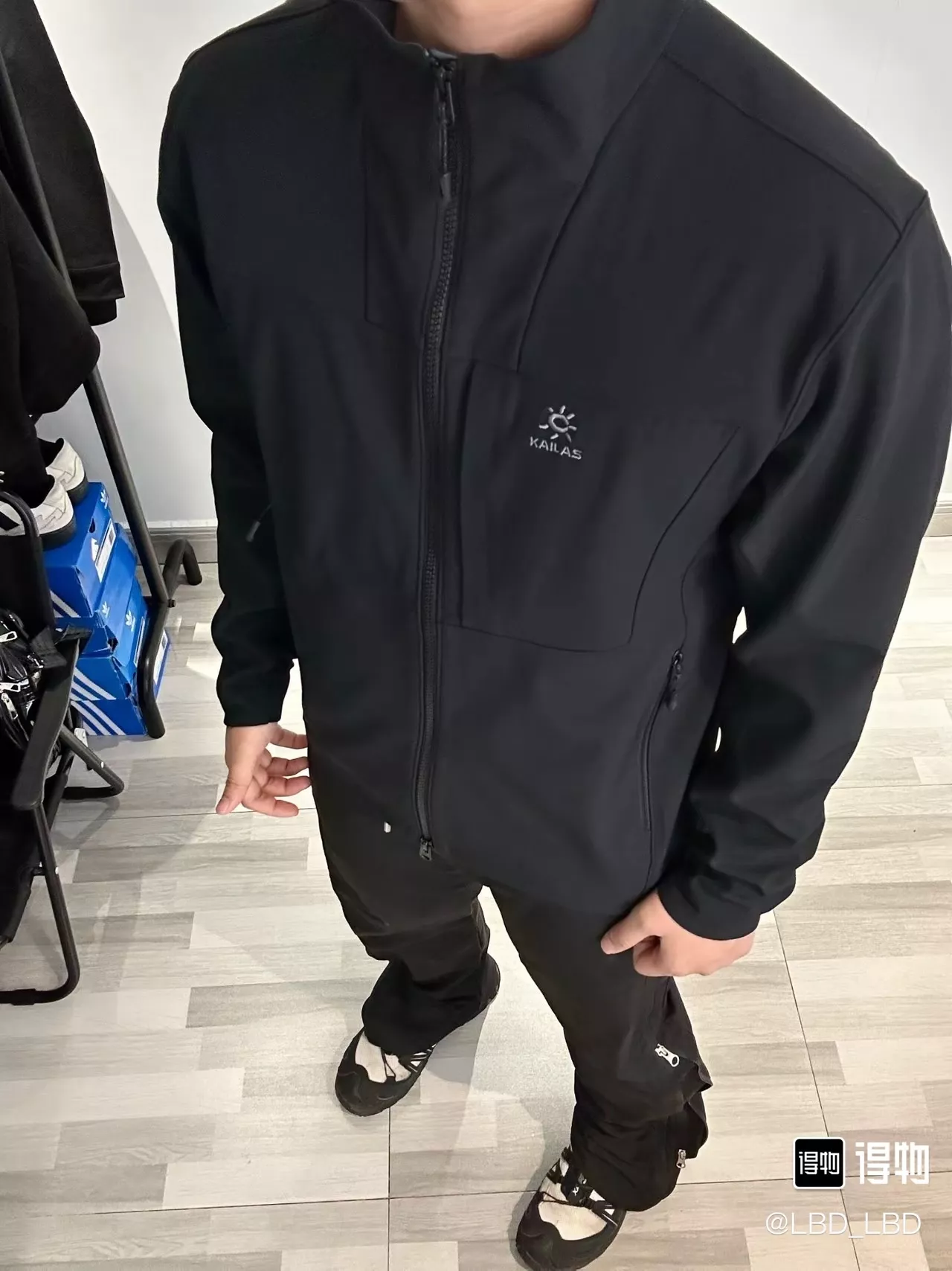 카일라스 스탠드넥 소프트쉘 방풍 재킷 상세 이미지 20