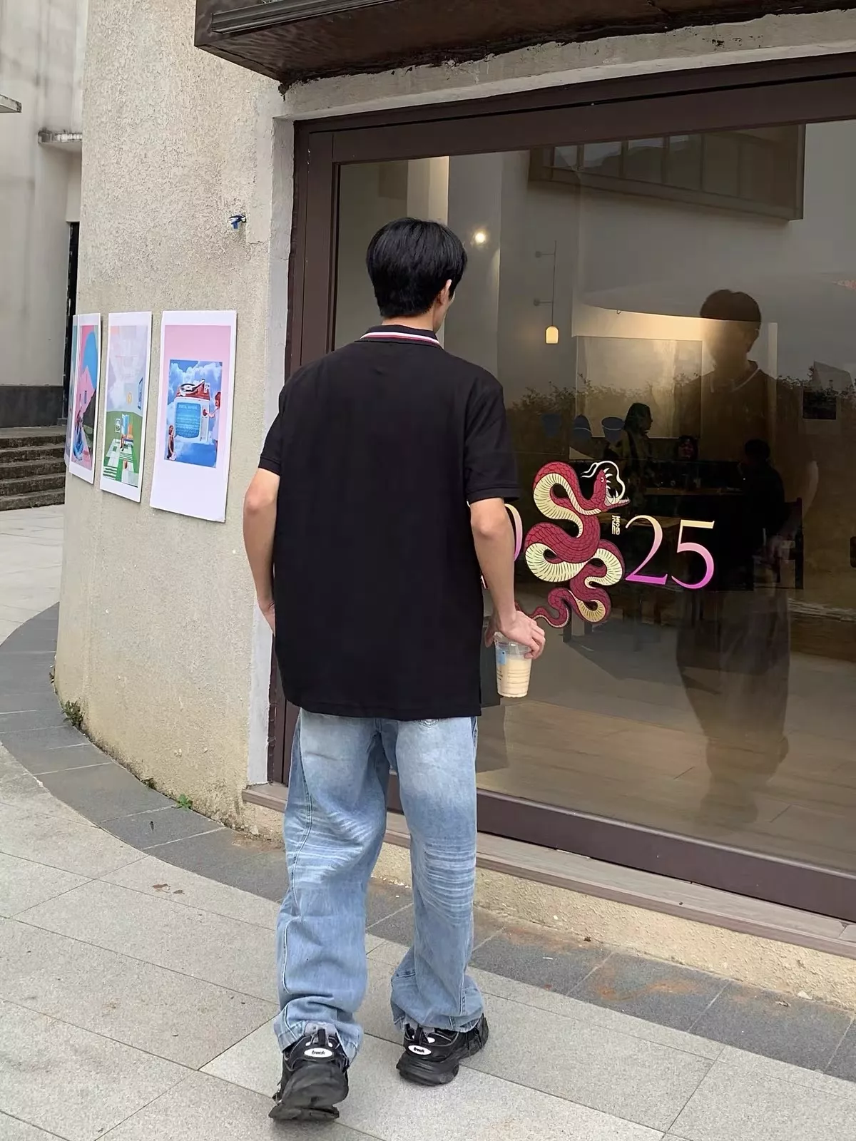 타미힐피거 클래식 자수 반소매 폴로 셔츠 상세 이미지 20