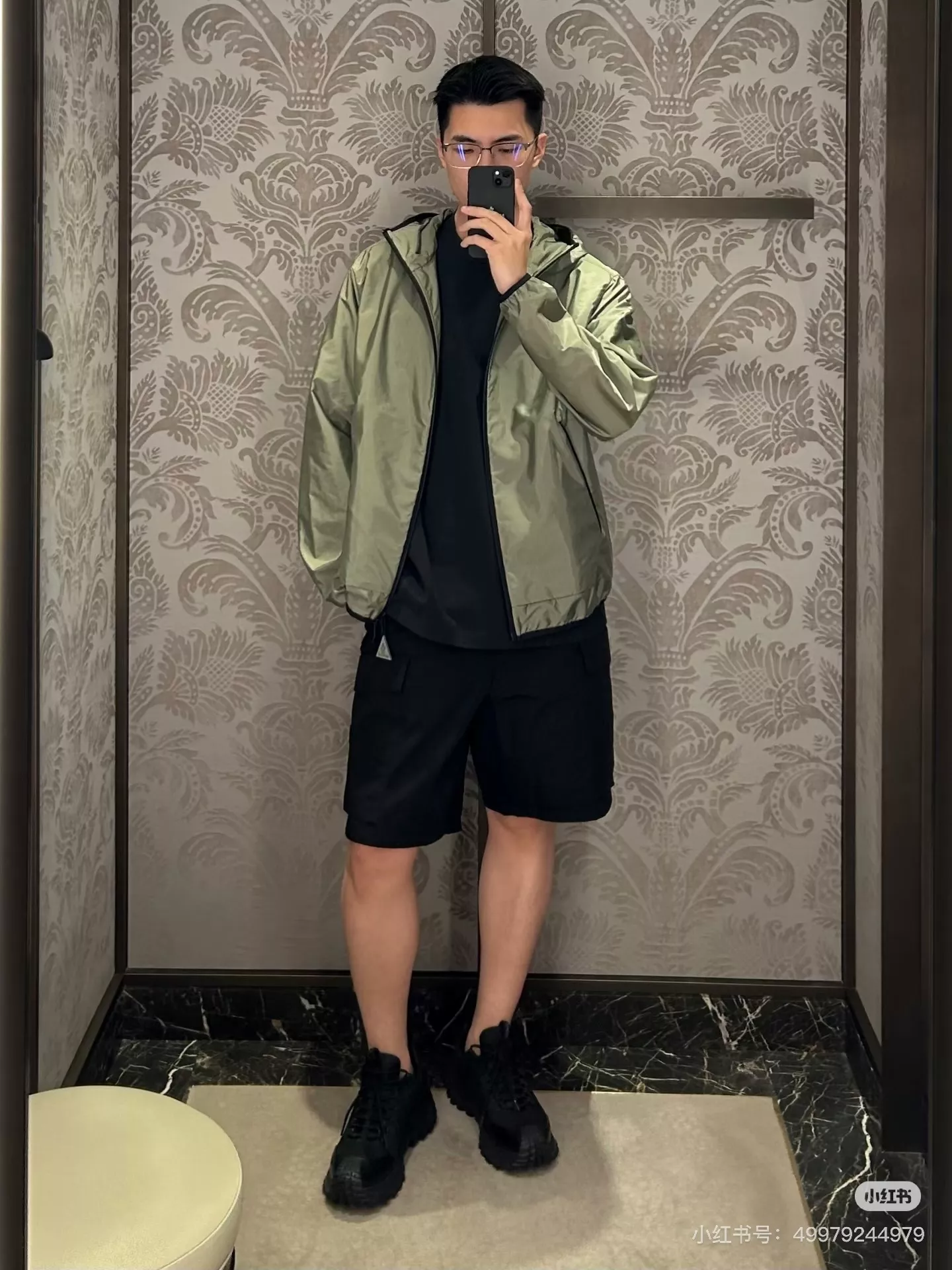 몽클레어 그라니에 후드 바람막이 재킷 상세 이미지 16