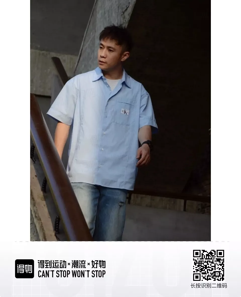 캘빈클라인 빈티지 스트라이프 포켓 셔츠 상세 이미지 21