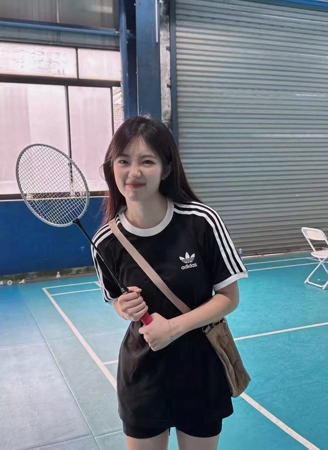 아디다스 트레포일 자수 레터링 반팔 티셔츠 상세 이미지 27