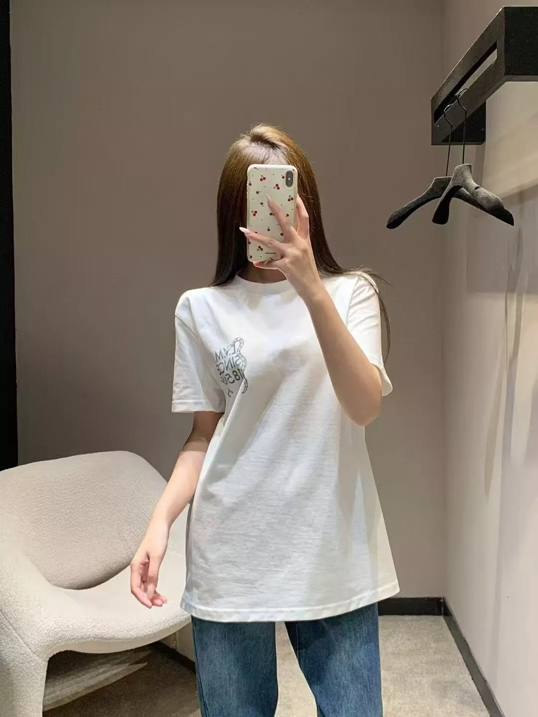 루이비통 스네이크 프린트 반소매 티셔츠 상세 이미지 17