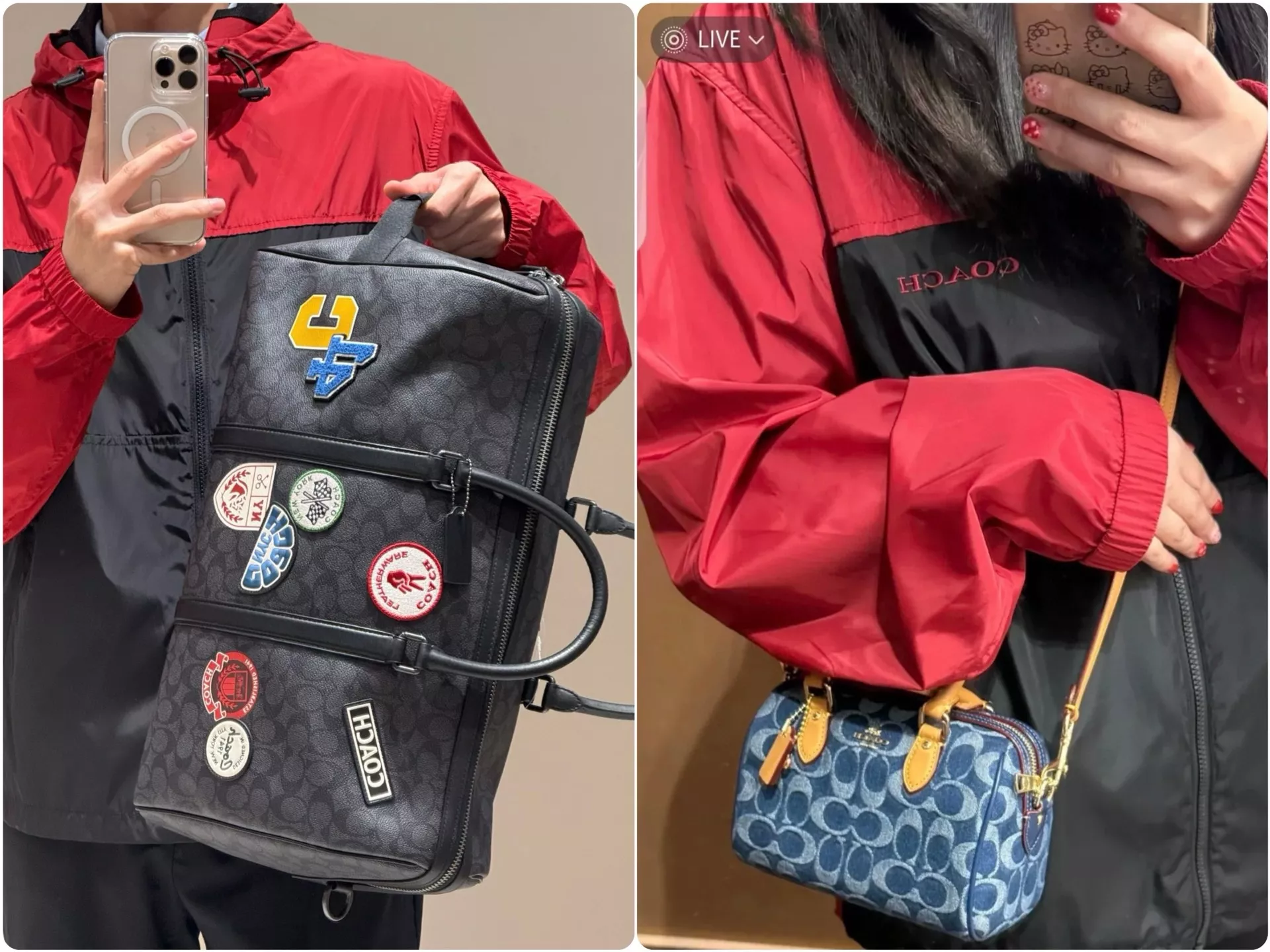 코치 클래식 시그니처 후드 재킷 상세 이미지 25