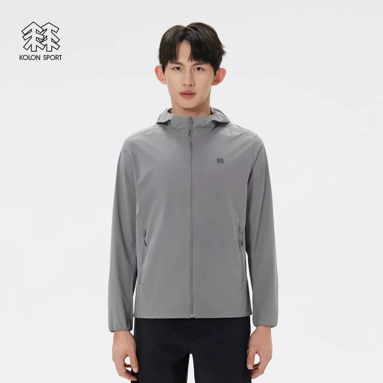 코오롱스포츠 스몰트리 경량 후드 자외선차단 재킷 상세 이미지 20