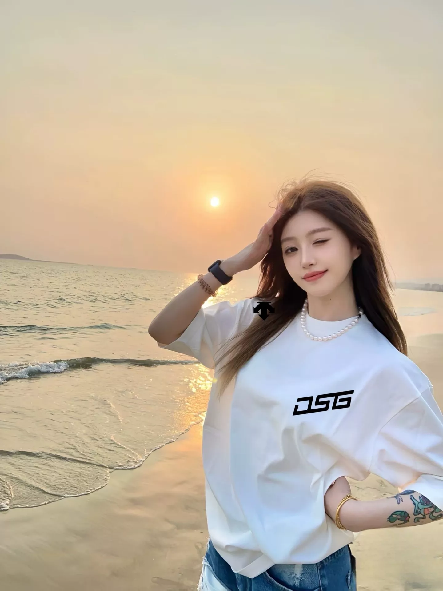 데상트 로고 프린팅 반소매 티셔츠 상세 이미지 22