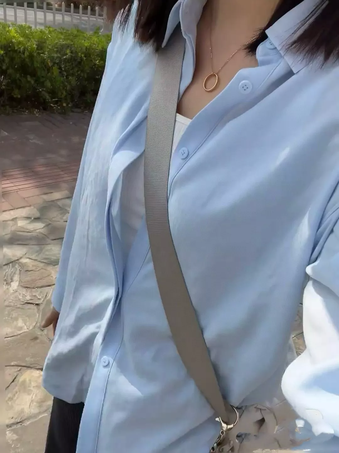 룰루레몬 버튼 프론트 여성 롱 셔츠 상세 이미지 34