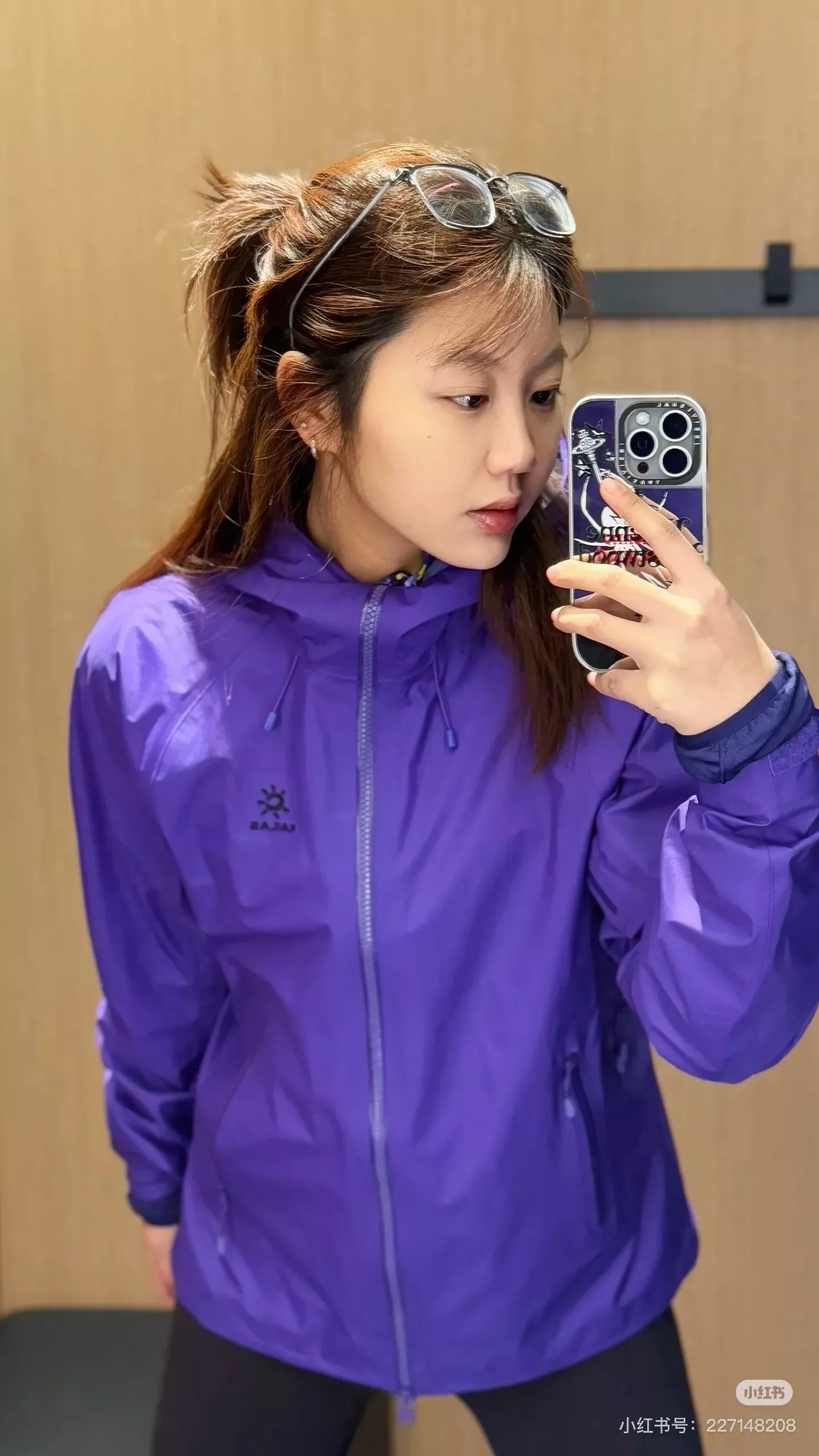 노브랜드 여성 경량 방풍 방수 후드 재킷 상세 이미지 113