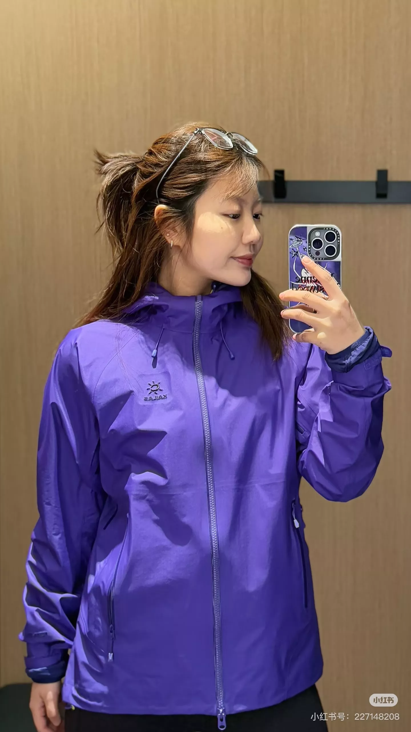 노브랜드 여성 경량 방풍 방수 후드 재킷 상세 이미지 115