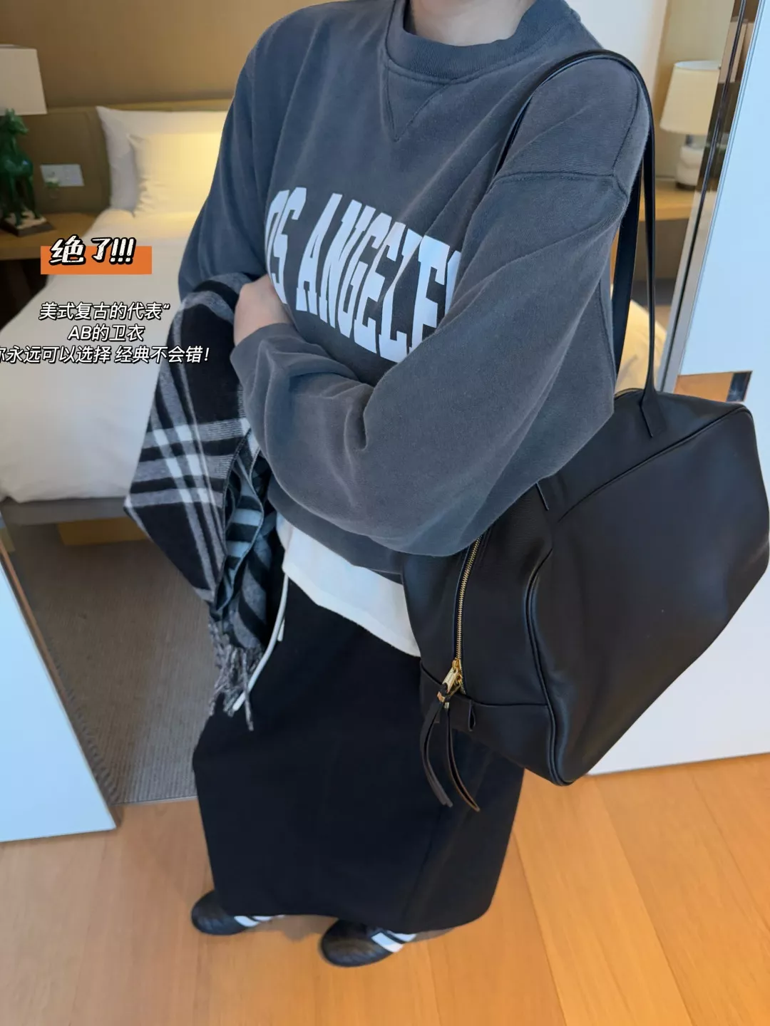 아닌빙 로스앤젤레스 워싱 맨투맨 상세 이미지 5