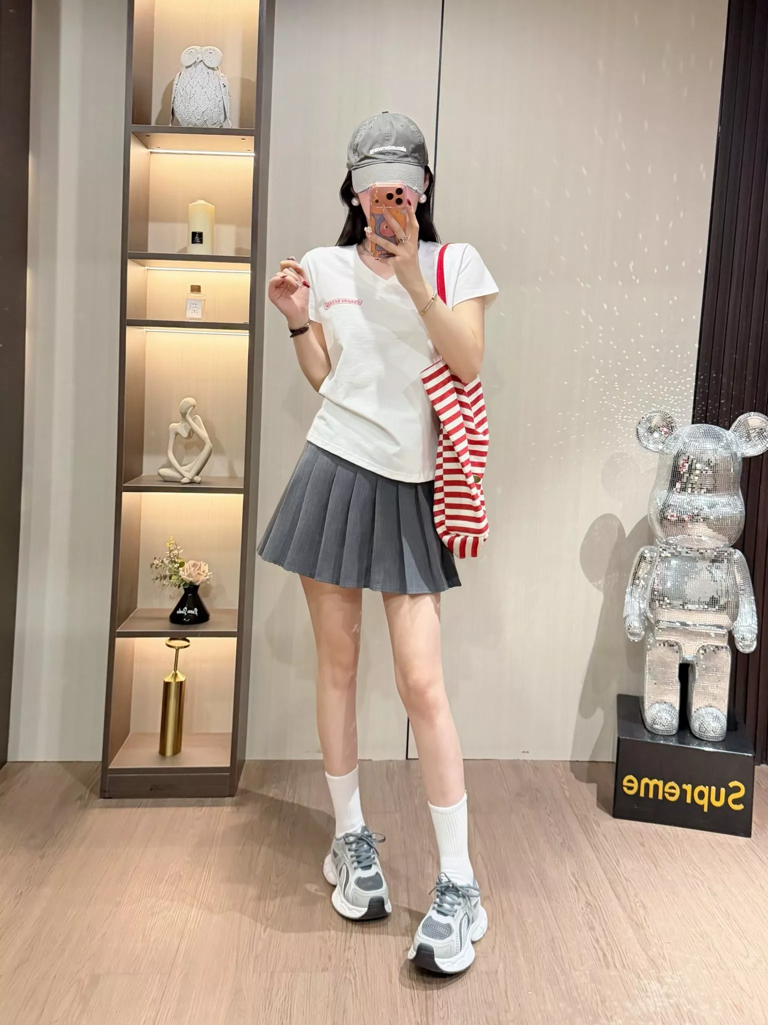 크롬하츠 브이넥 인쇄 반소매 티셔츠 상세 이미지 30