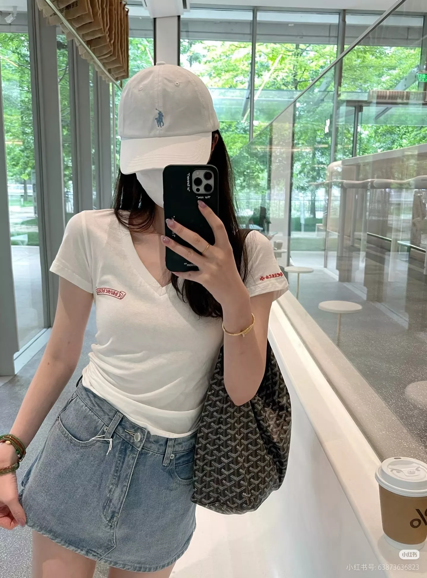 크롬하츠 브이넥 인쇄 반소매 티셔츠 상세 이미지 34