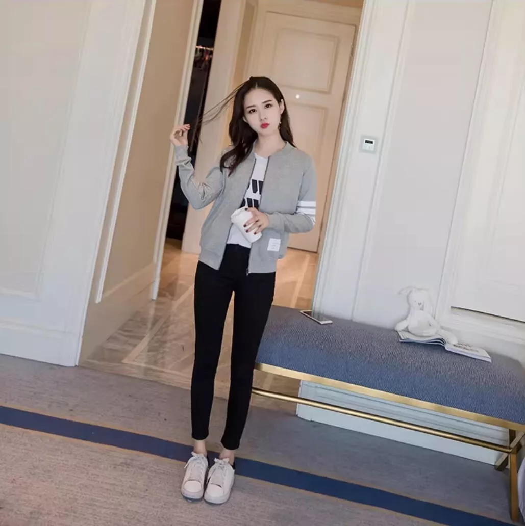 톰브라운 사선 포인트 집업 아우터 상세 이미지 18
