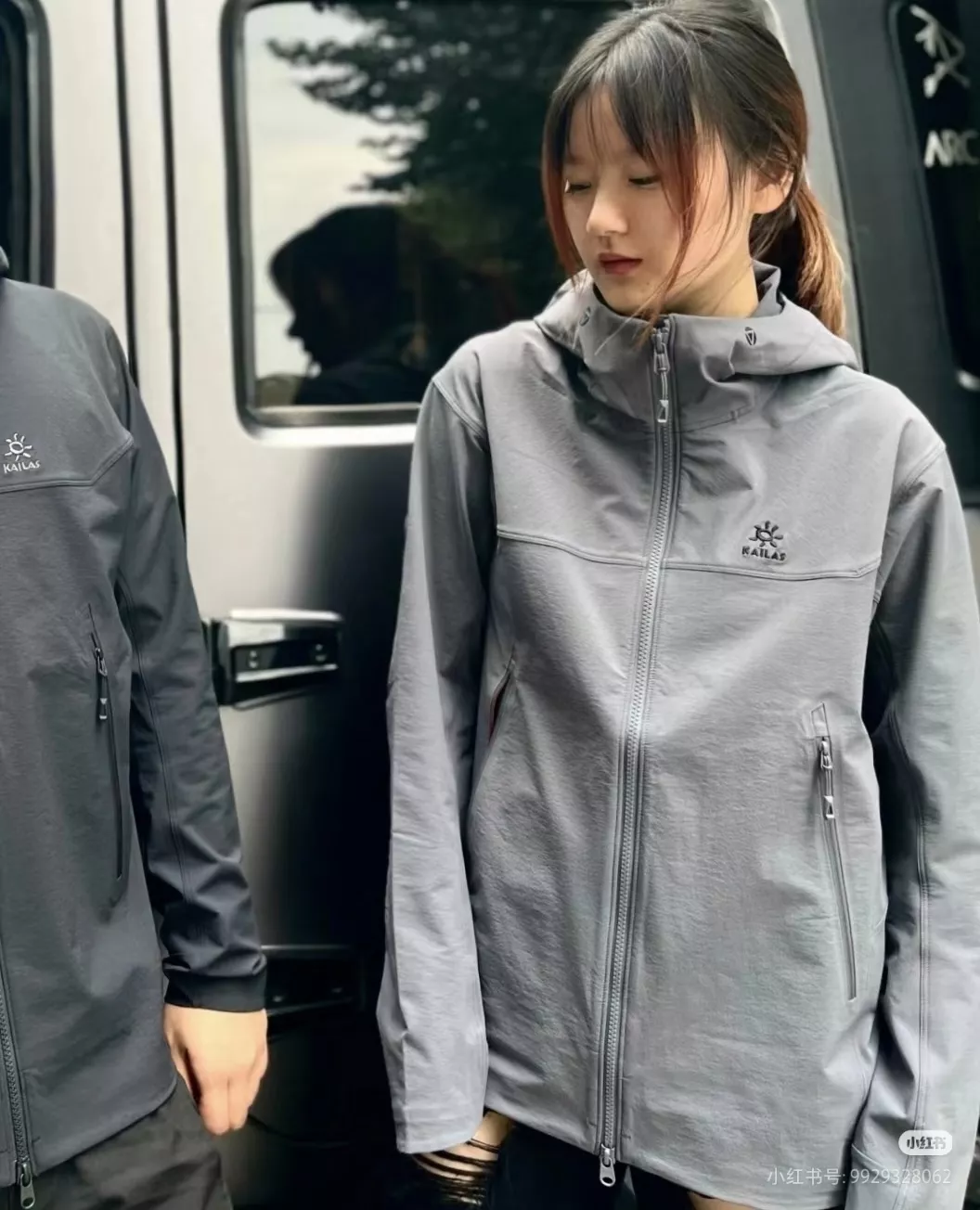 카일라스 남성용 스탠드넥 소프트쉘 재킷 상세 이미지 36