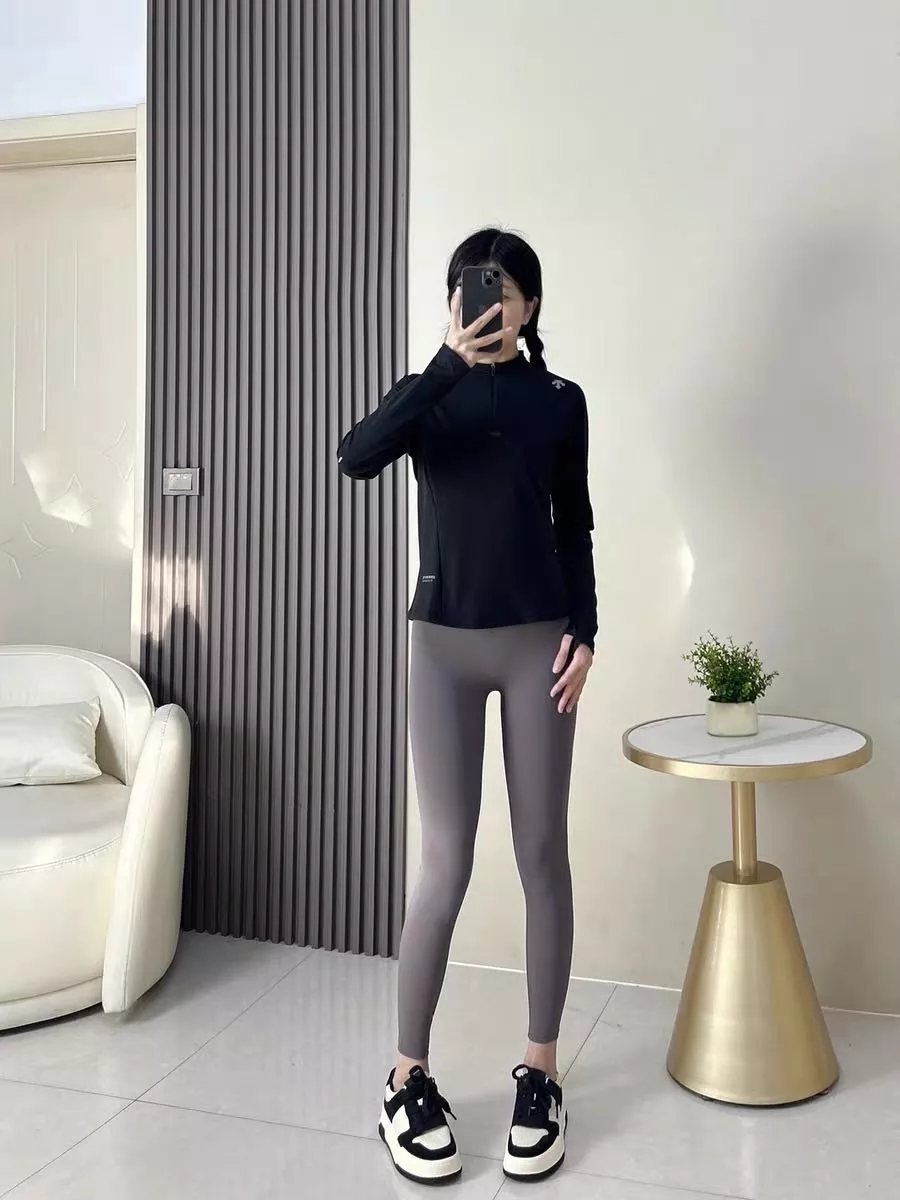 데상트 러닝 여성용 F360 반집업 긴소매 티 상세 이미지 41