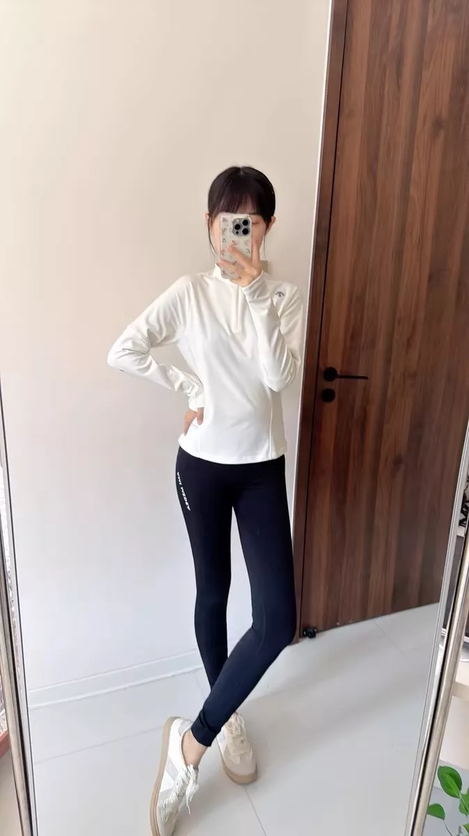 데상트 러닝 여성용 F360 반집업 긴소매 티 상세 이미지 37